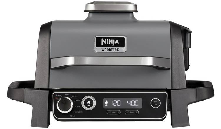 Ninja OG701UK Woodfire Electric BBQ Grill & Smoker