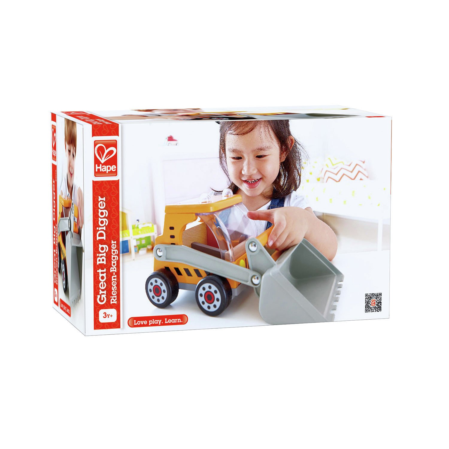 hape great big digger