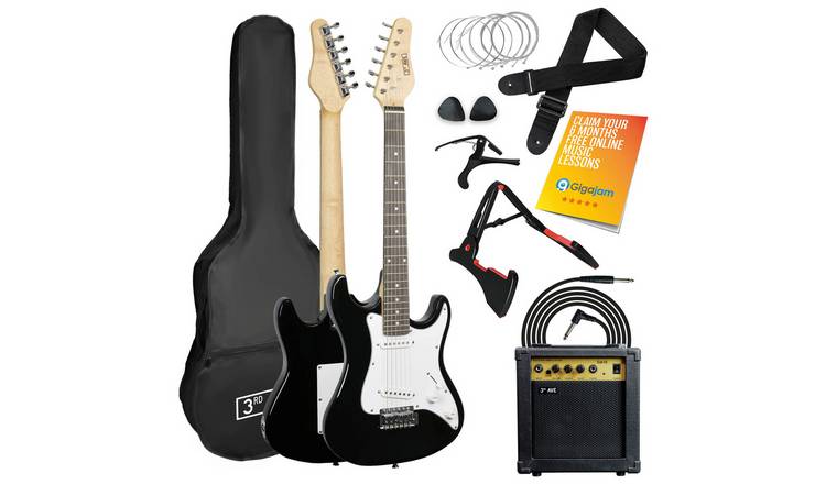 Buy 3rd Avenue 3/4 Size Electric Guitar Pack - Black