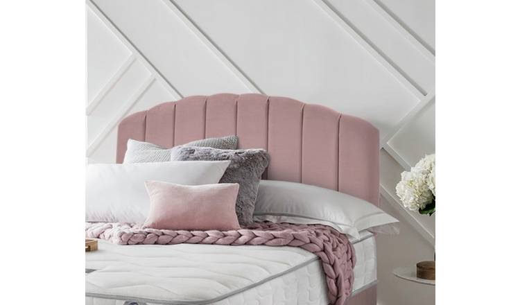 Double pink store headboard