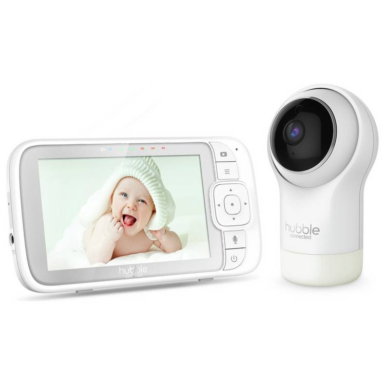 Hubble Nursery View Pro 5 inch Video Baby Monitor 0