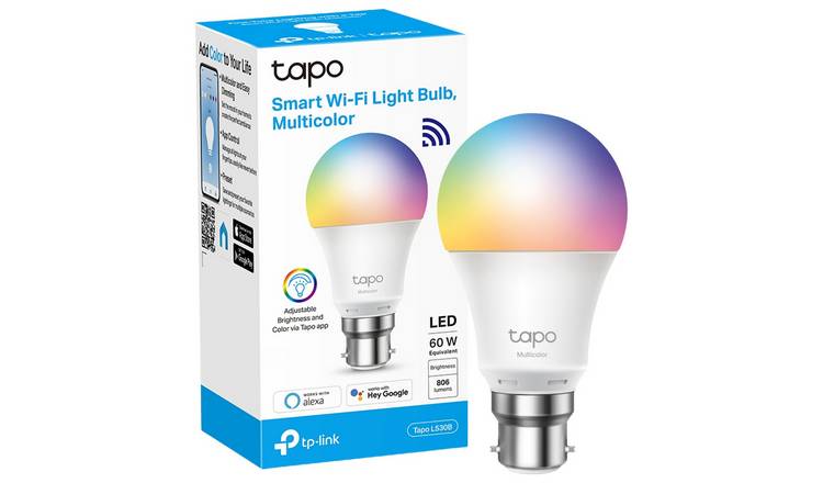 TP-Link Tapo L530B B22 Multicolour Smart Wi-Fi Bulb 