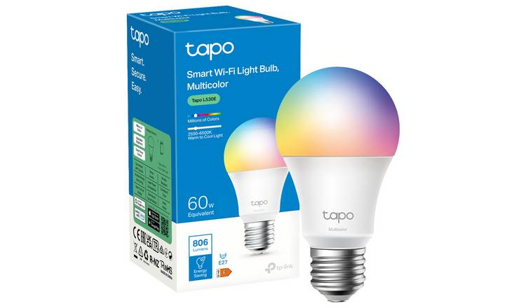 Buy Tp Link Tapo L530e E27 Multicolour Smart Wi Fi Bulb Smart Light