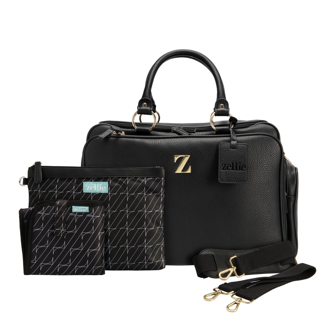 Zellie Woburn Adventure Bag Set - Black