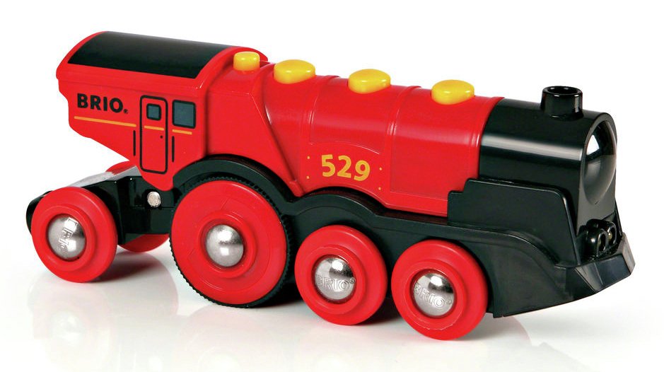 red toy train