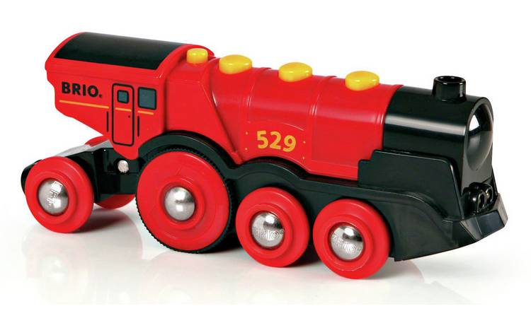 Buy Brio Mighty Red Action Locomotive Train Set Toy Trains Argos