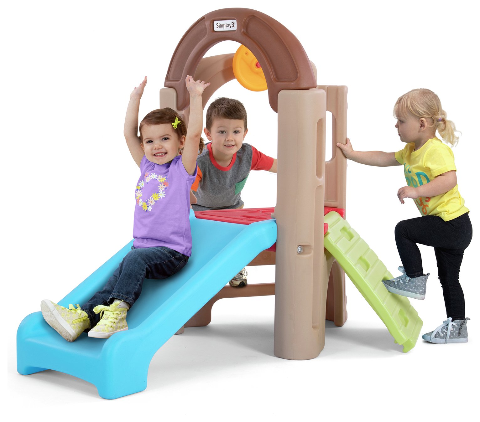 Simplay3 Young Explorers Three Sided Activity Climber