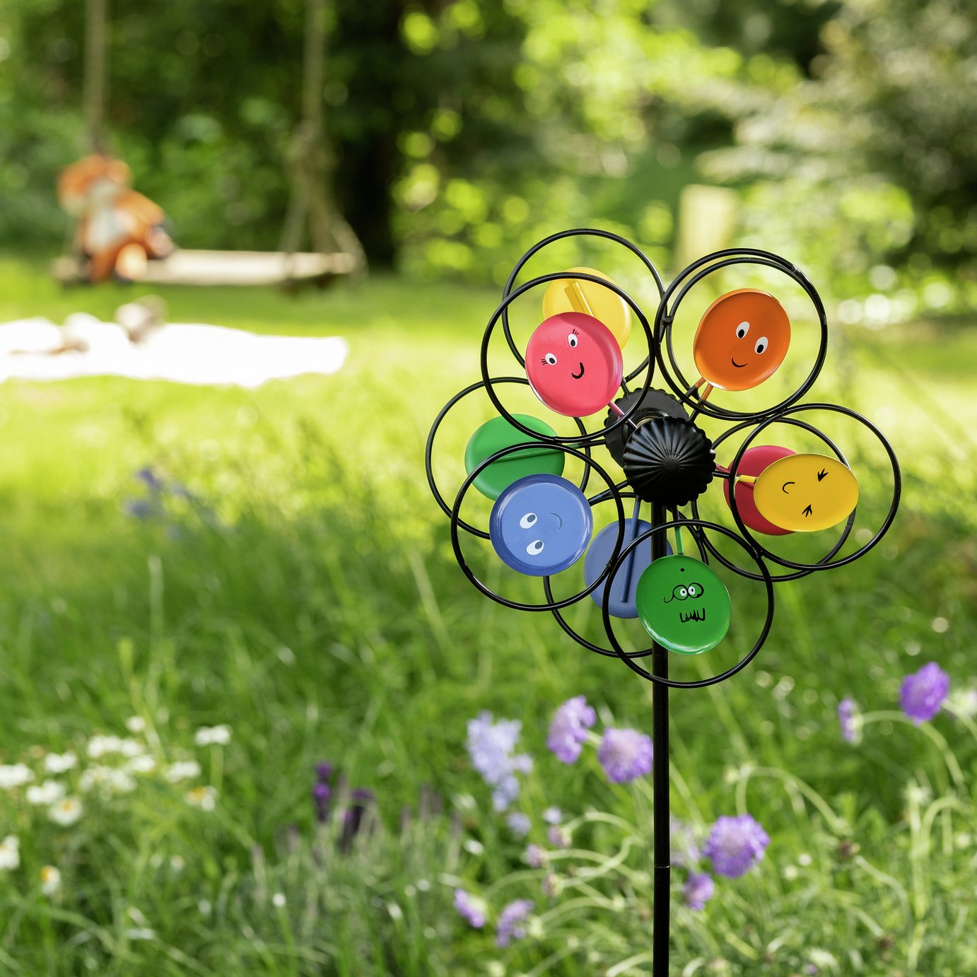 Argos Home Bright Metal Stake Spinner 