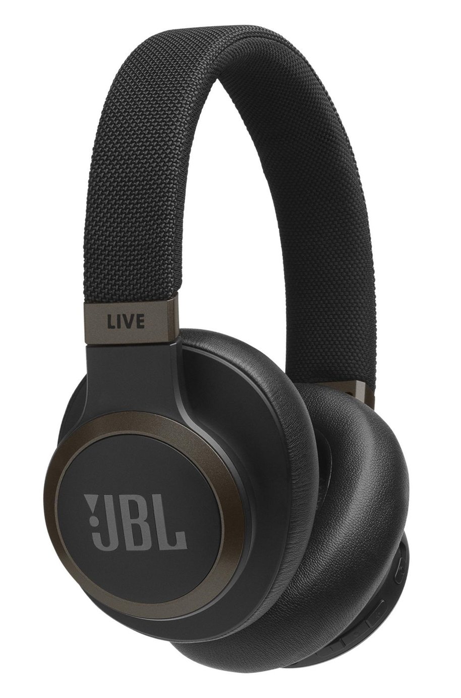 JBL LIVE 650BTNC Over-Ear Wireless Headphones - Black