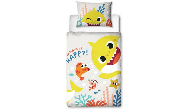 Buy Baby Shark Fintastic Yellow Kids Bedding Set - Toddler