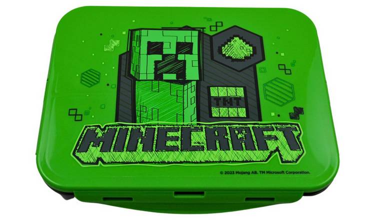 Zak Minecraft Multi Compartment Lunch Box