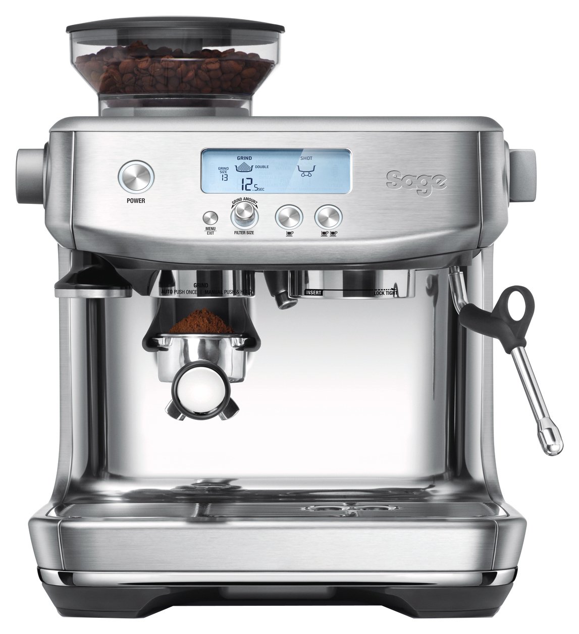 Sage SES878BSS4GEU1 Barista Pro Espresso Coffee Machine