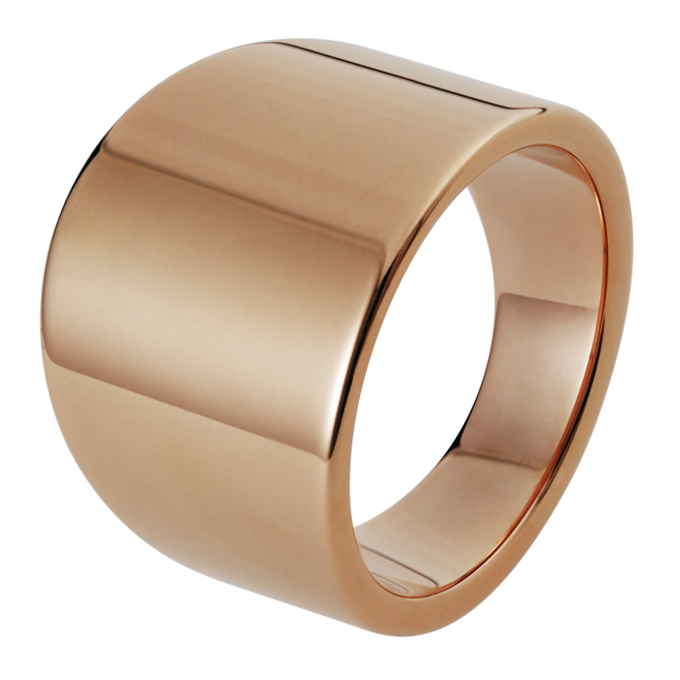 Inara Rose Gold Plated Ceramic Graduated Ring