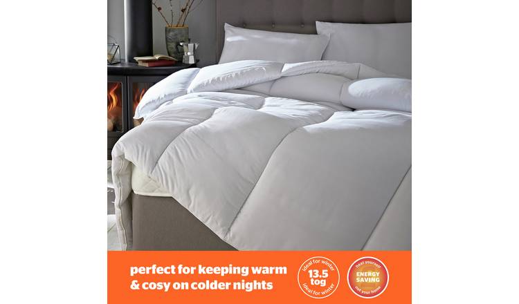 Argos duck down 2024 duvet king size