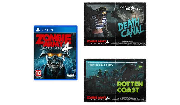 Buy Zombie Army 4 Ps4 Game Poster Bundle Ps4 Games Argos