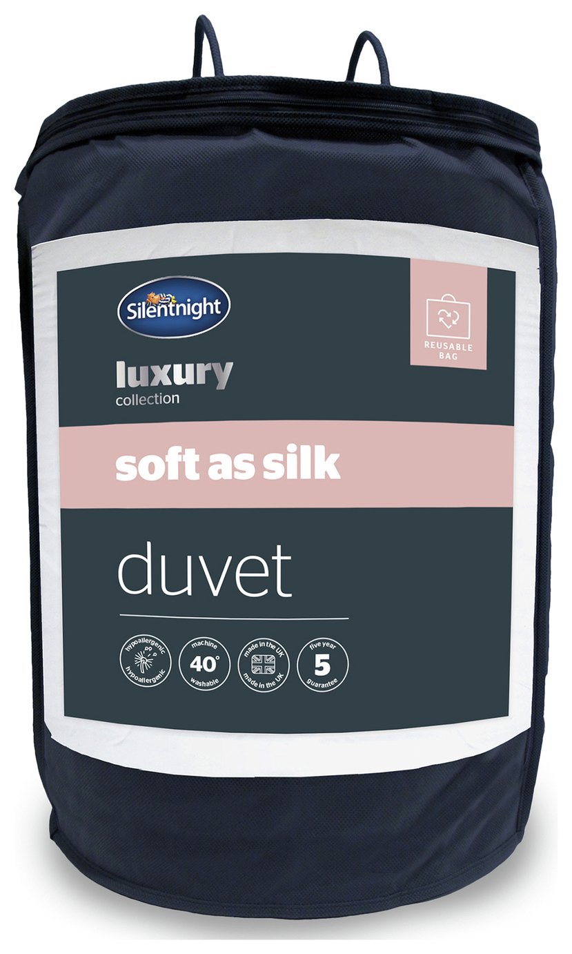 Silentnight Soft As Silk 13.5 Tog Duvet - Double