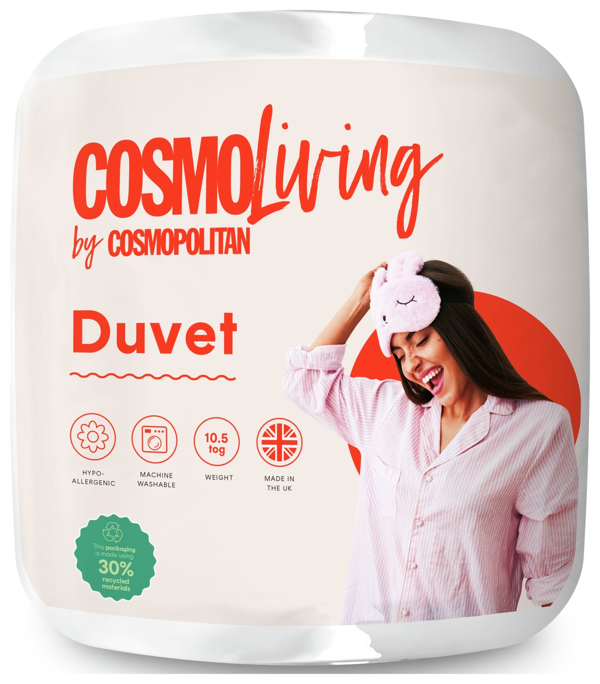 Cosmo Living 10.5 Tog Duvet - Single