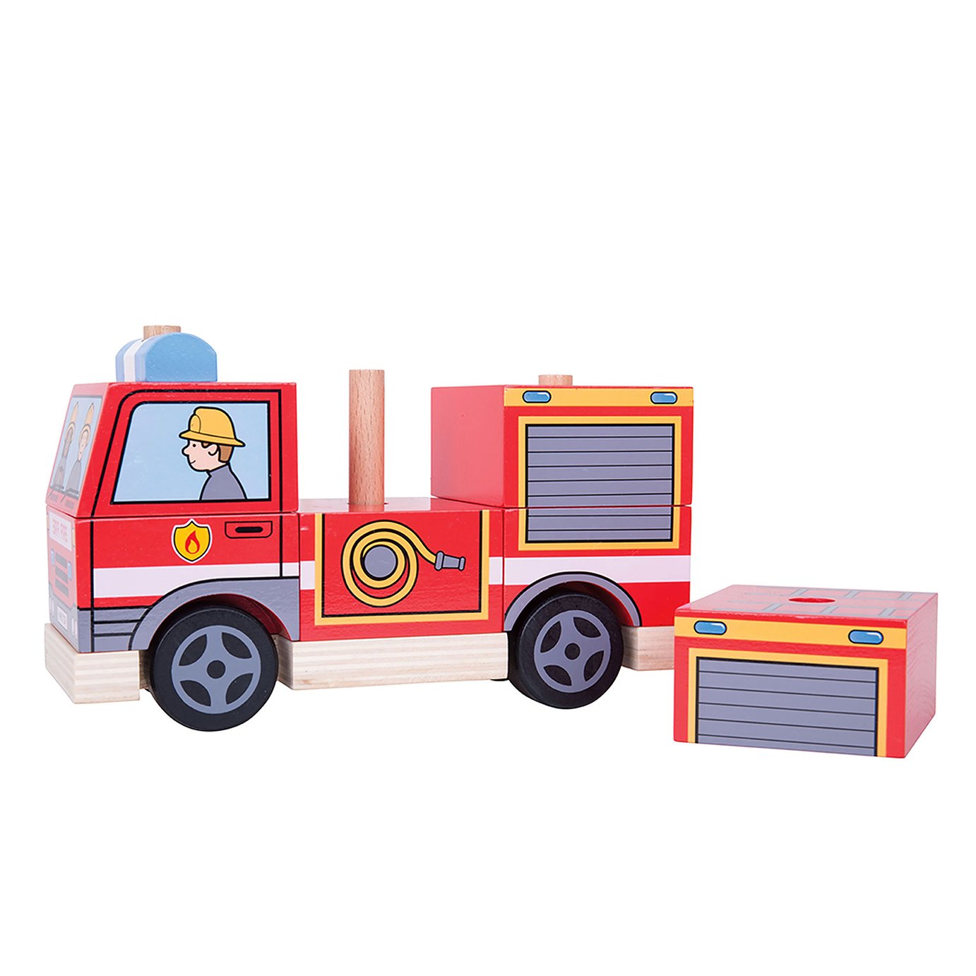 Baby Bigjigs Stacking Fire Engine Review