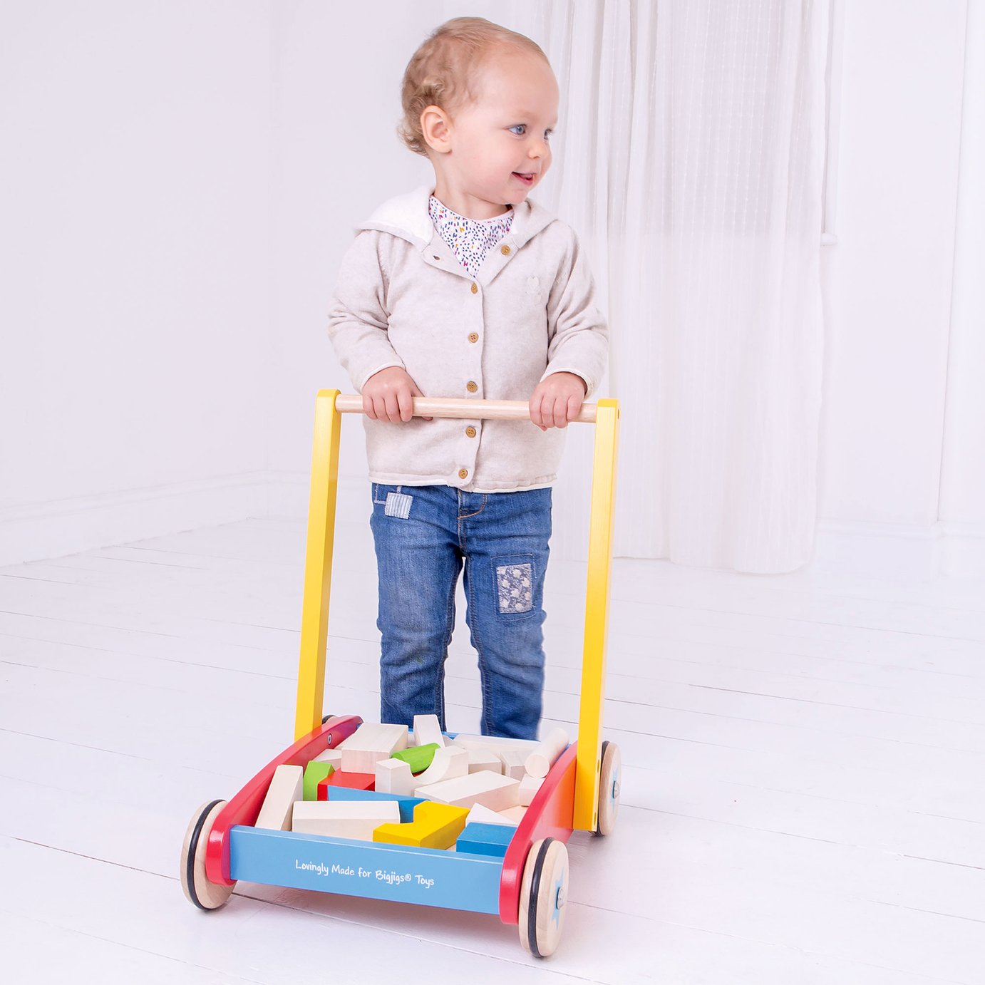 argos wooden walker