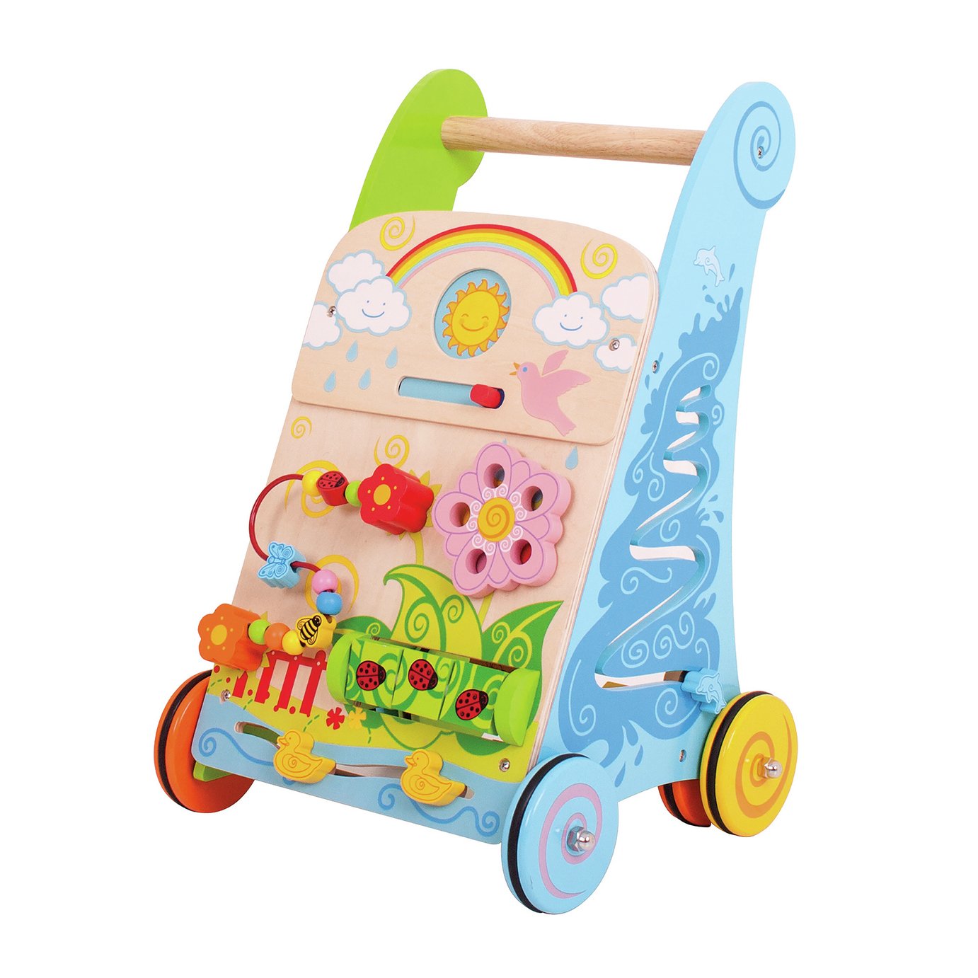 argos wooden walker