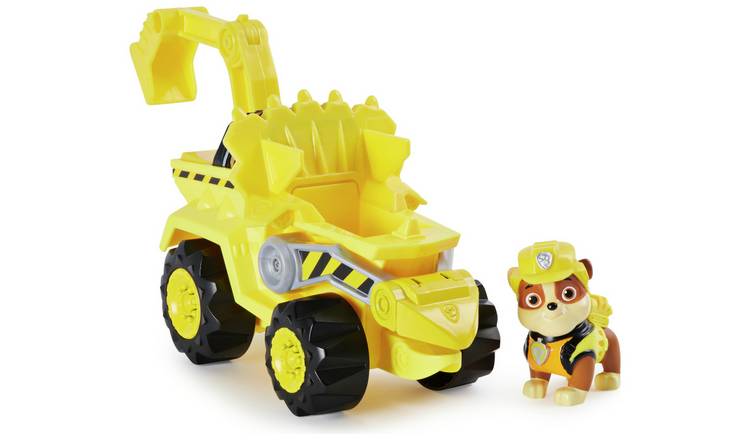 Buy PAW Patrol Dino Deluxe Themed Vehicle Rubble Playsets and figures Argos