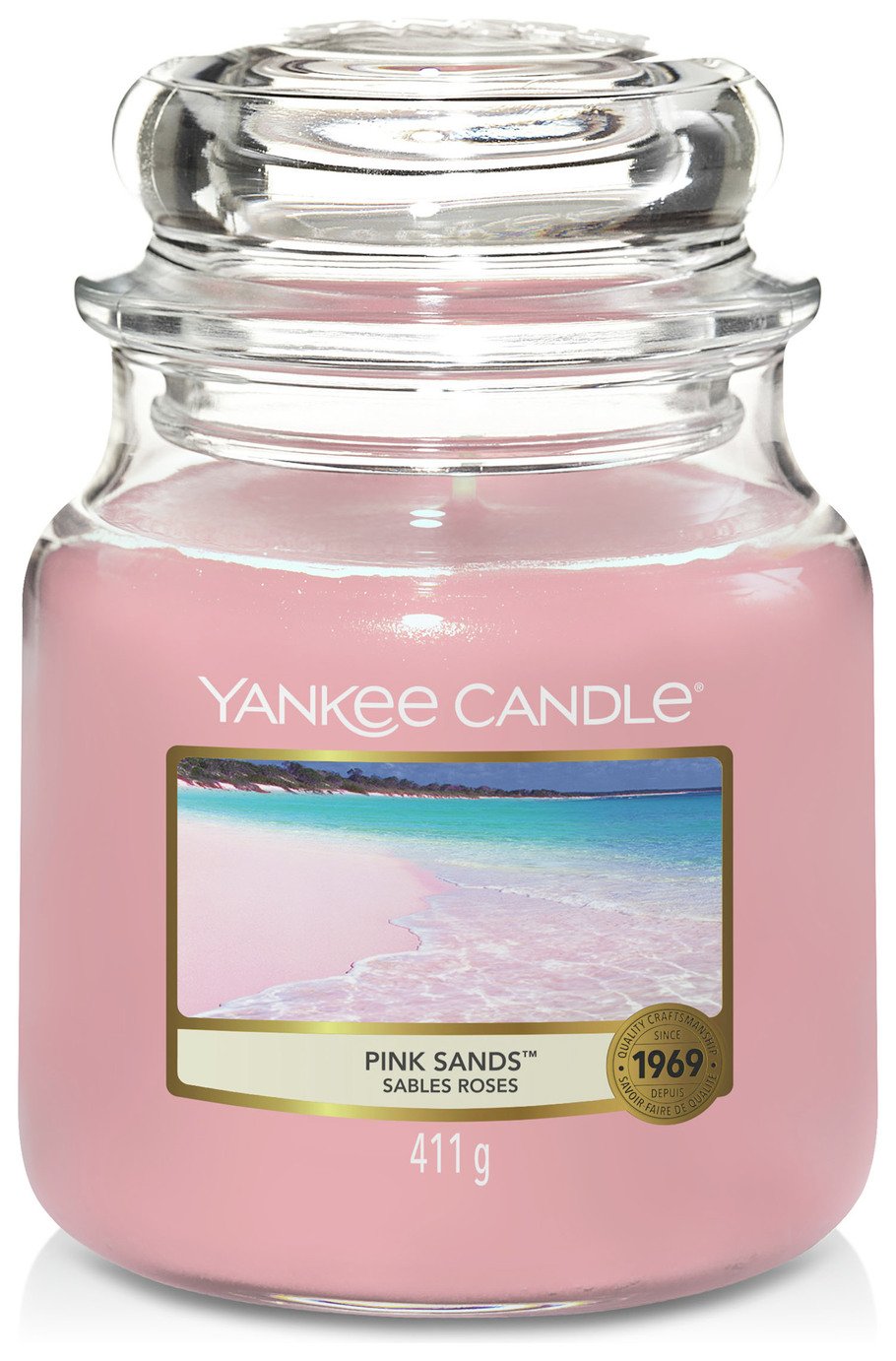 Yankee Candle Medium Jar Candle - Pink Sands
