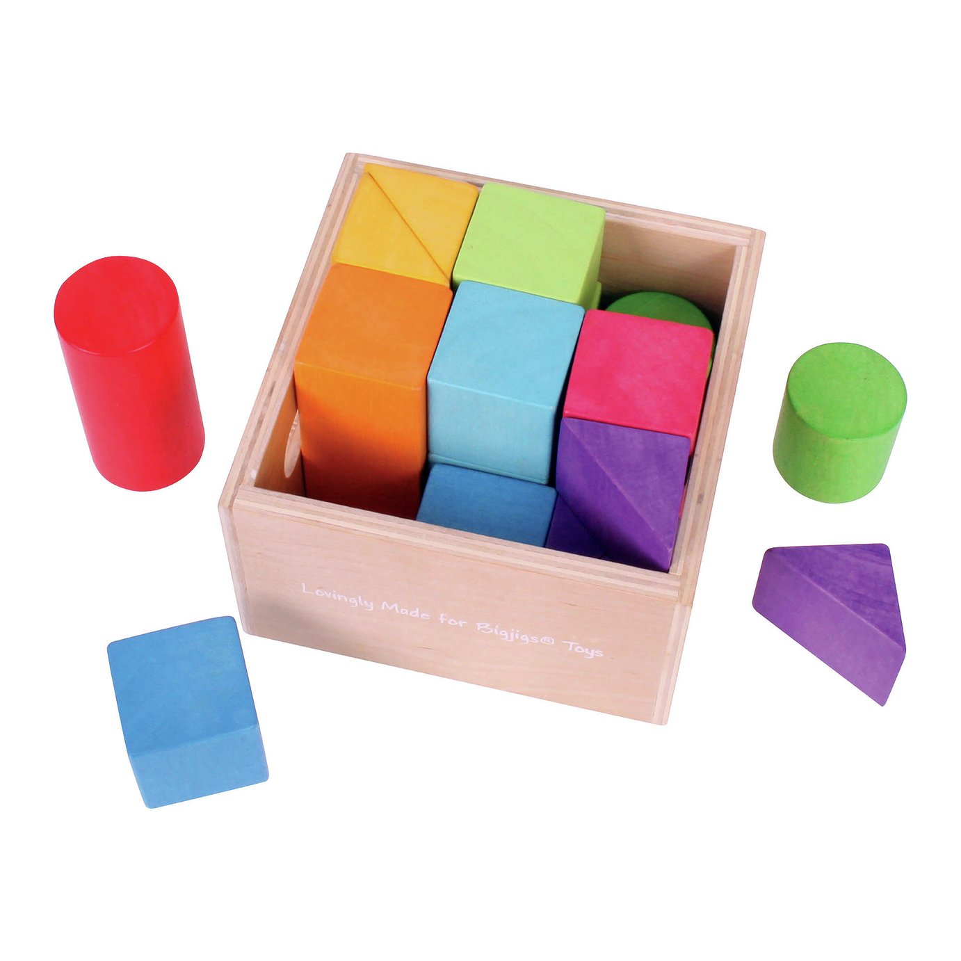 Baby Bigjigs Rainbow Building Blocks Review