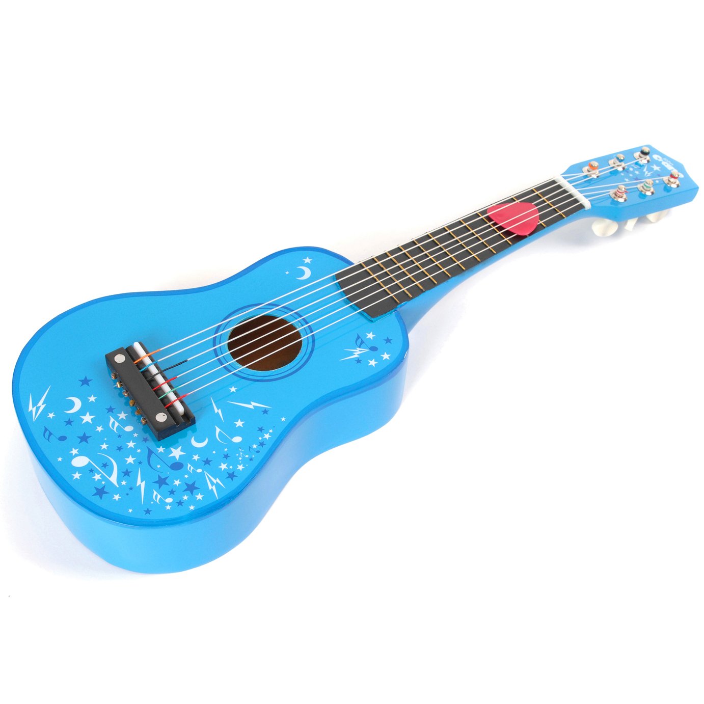 Tildo Wooden Guitar - Blue
