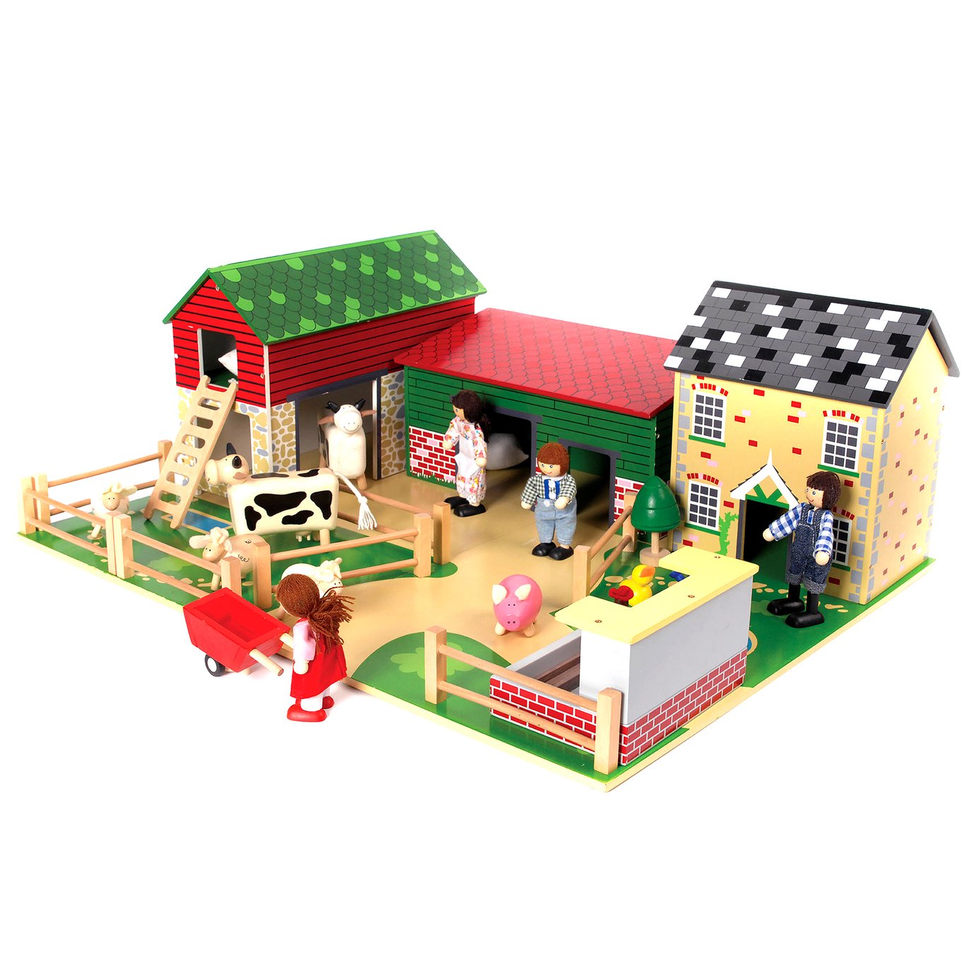 farmyard play set