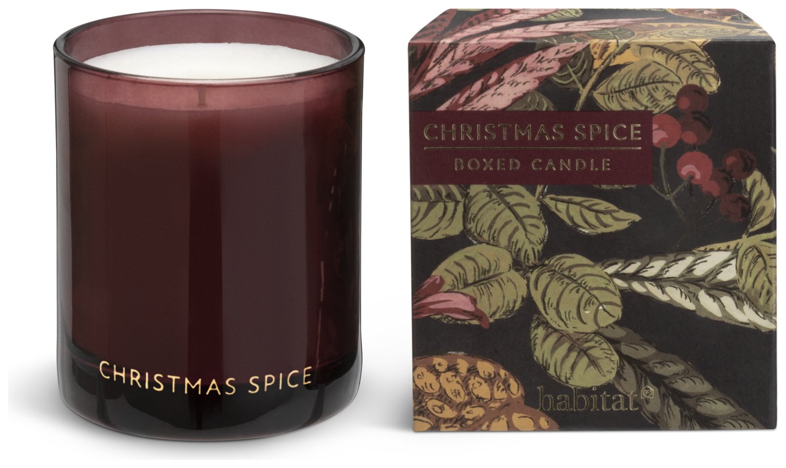 Buy Habitat Scented Boxed Candle - Christmas Spice  Candles  Argos