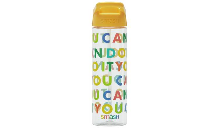 Smash You Can Do It Yellow Sipper Water Bottle - 700ml