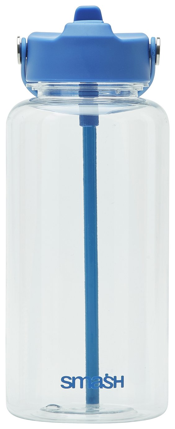 Smash Blue Sipper Water Bottle - 1 litre