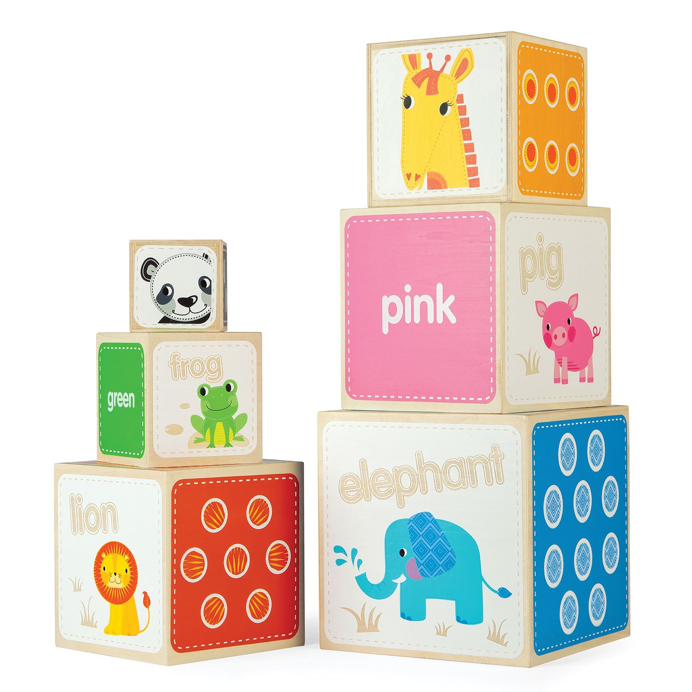 Tildo Animal Stacking Cubes