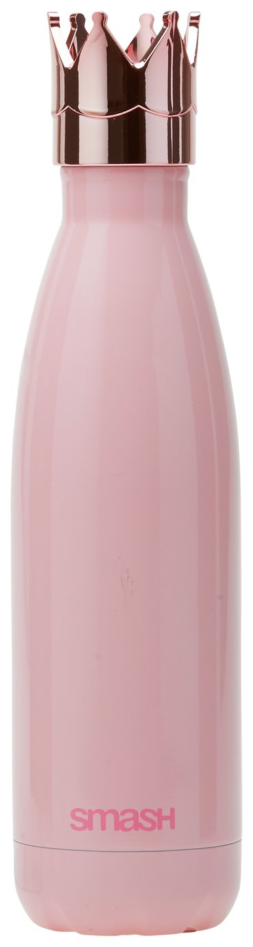Smash Fairy Pink Stainless Steel Water Bottle - 500ml