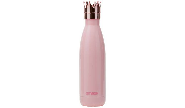 Smash Fairy Pink Stainless Steel Water Bottle - 500ml