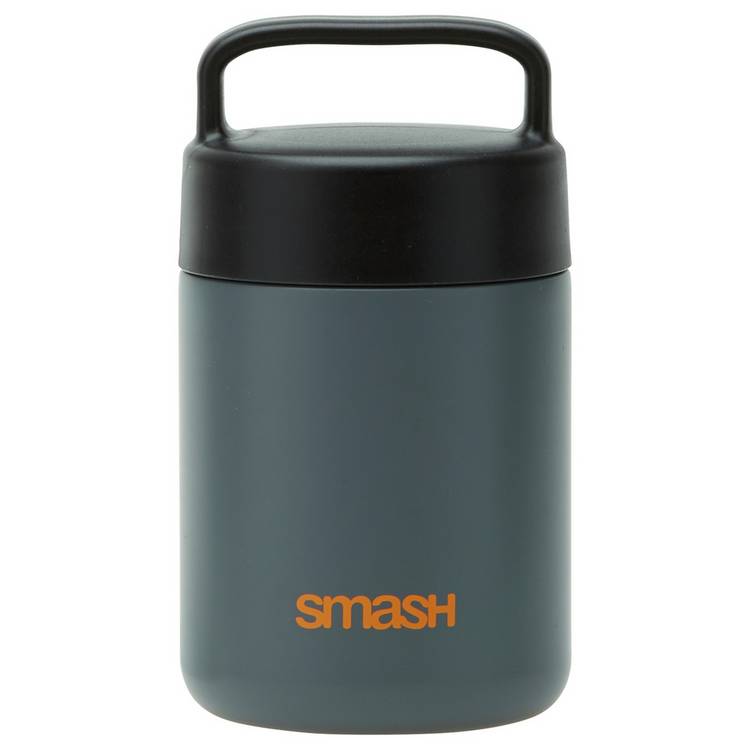 Smash Grey Stainless Steel  Food Pod - 400ml 0