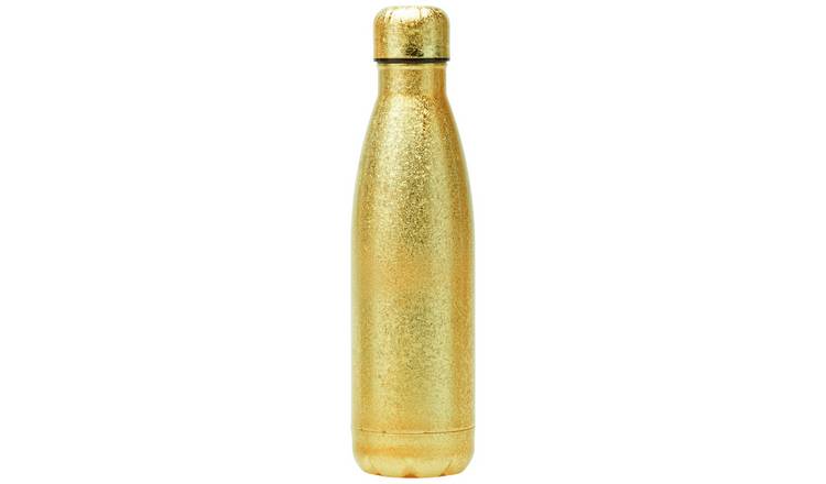 Buy Smash Gold Cracked Stainless Steel Water Bottle - 500ml