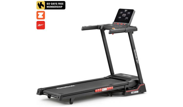 Buy Reebok Jet 100z Folding Treadmill with Incline and Bluetooth Treadmills Argos