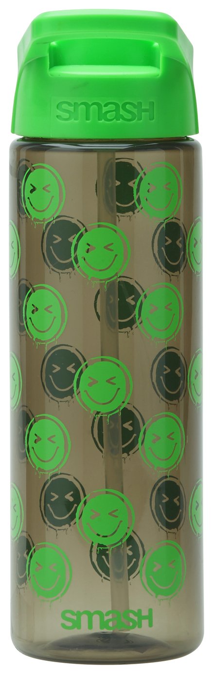 Smash Face Green Sipper Water Bottle - 700ml