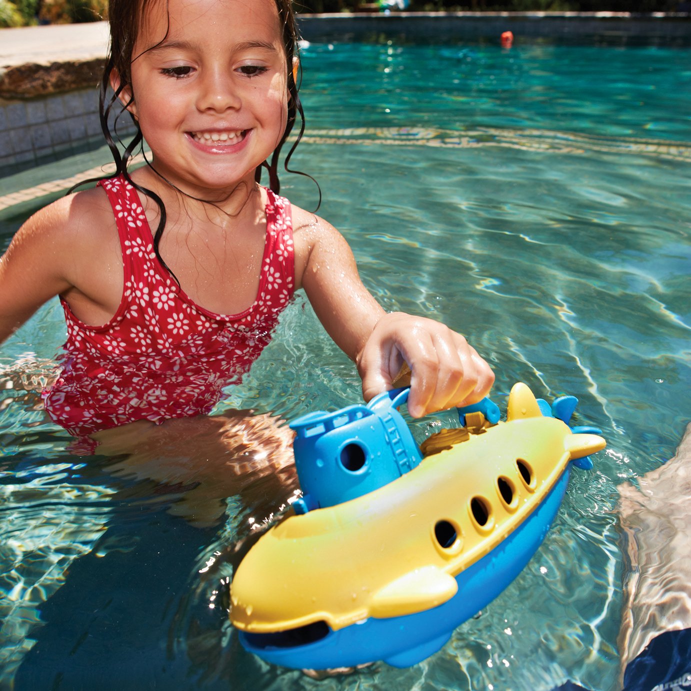 Green Toys Submarine Blue Handle Toy Boat Review