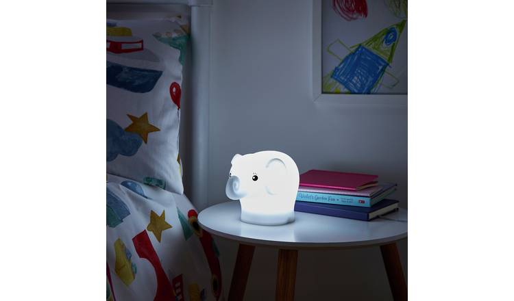 Glow Elephant Silicone LED Colour Changing Kids Nightlight