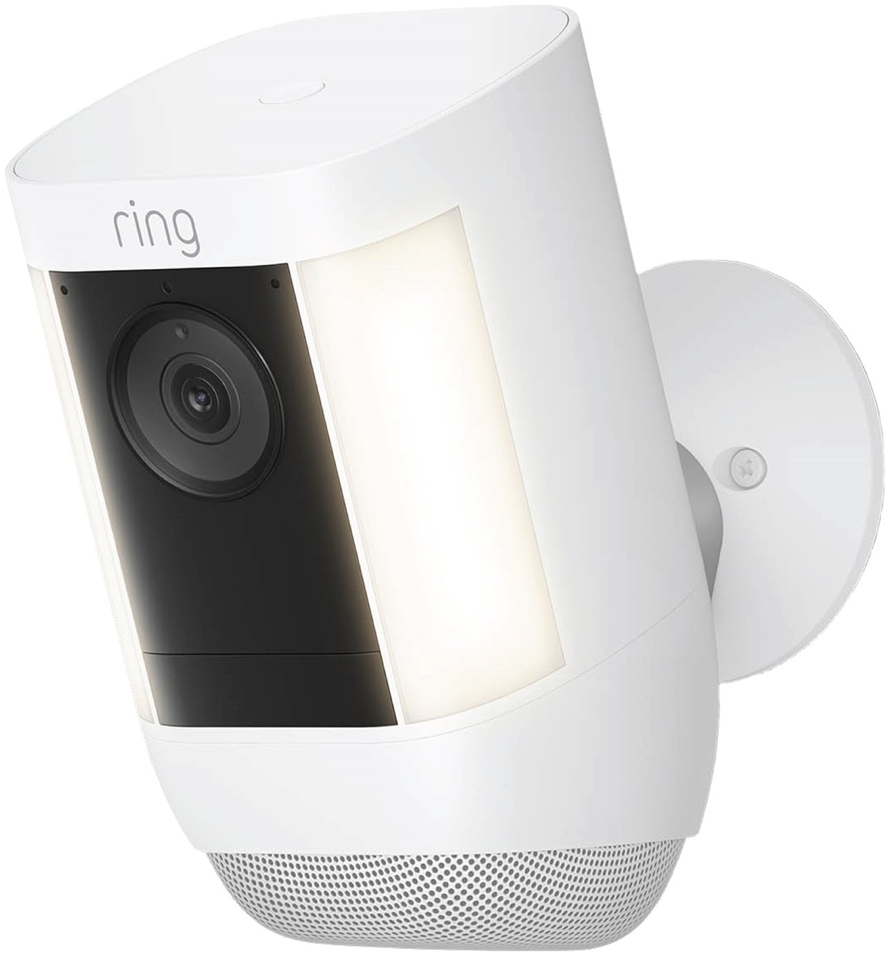 Ring Spotlight Cam Pro Battery Security Camera - White