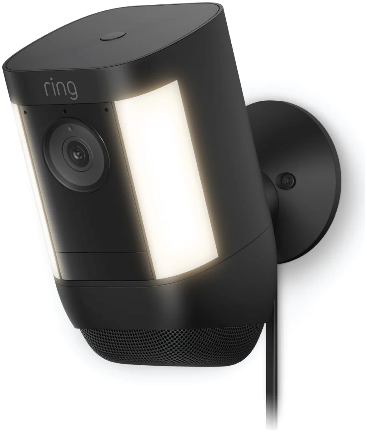 Ring Spotlight Cam Pro Plug In Security Camera - Black