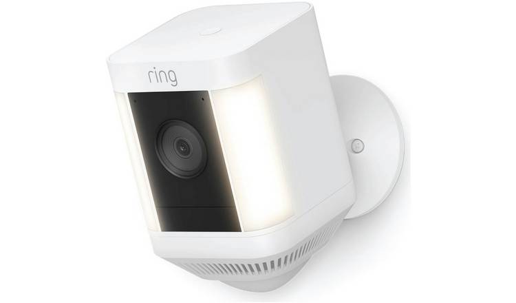 Ring Spotlight Cam Plus Battery Security Camera - White 