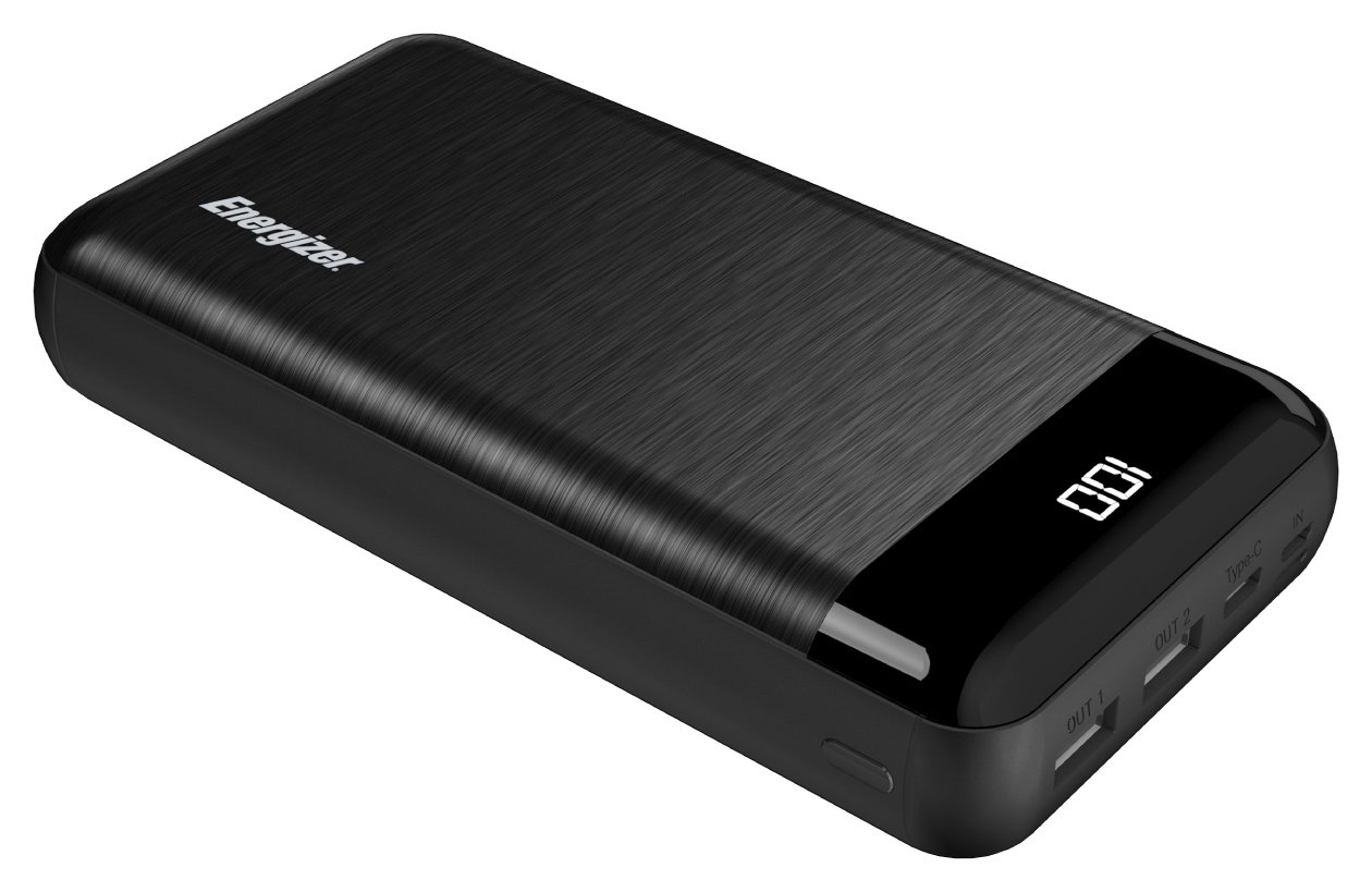 Energizer Max 30000mAh Portable Power Bank - Black