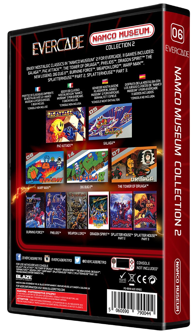Blaze Evercade Cartridge 06: Namco Collection 2 Review