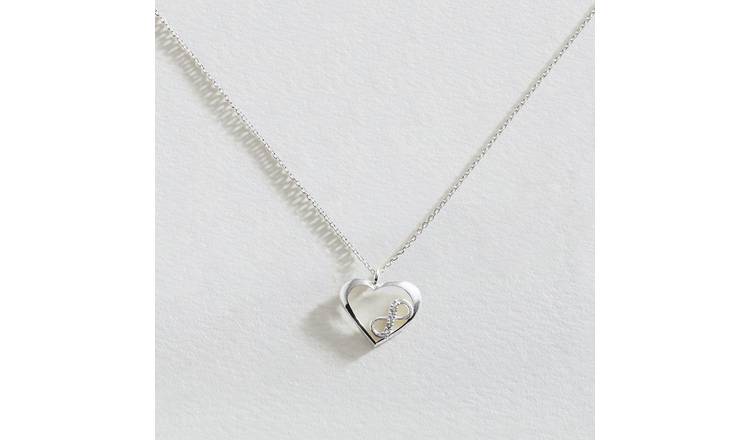 Argos on sale heart necklaces