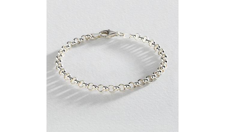 Silver hot sale bangles argos