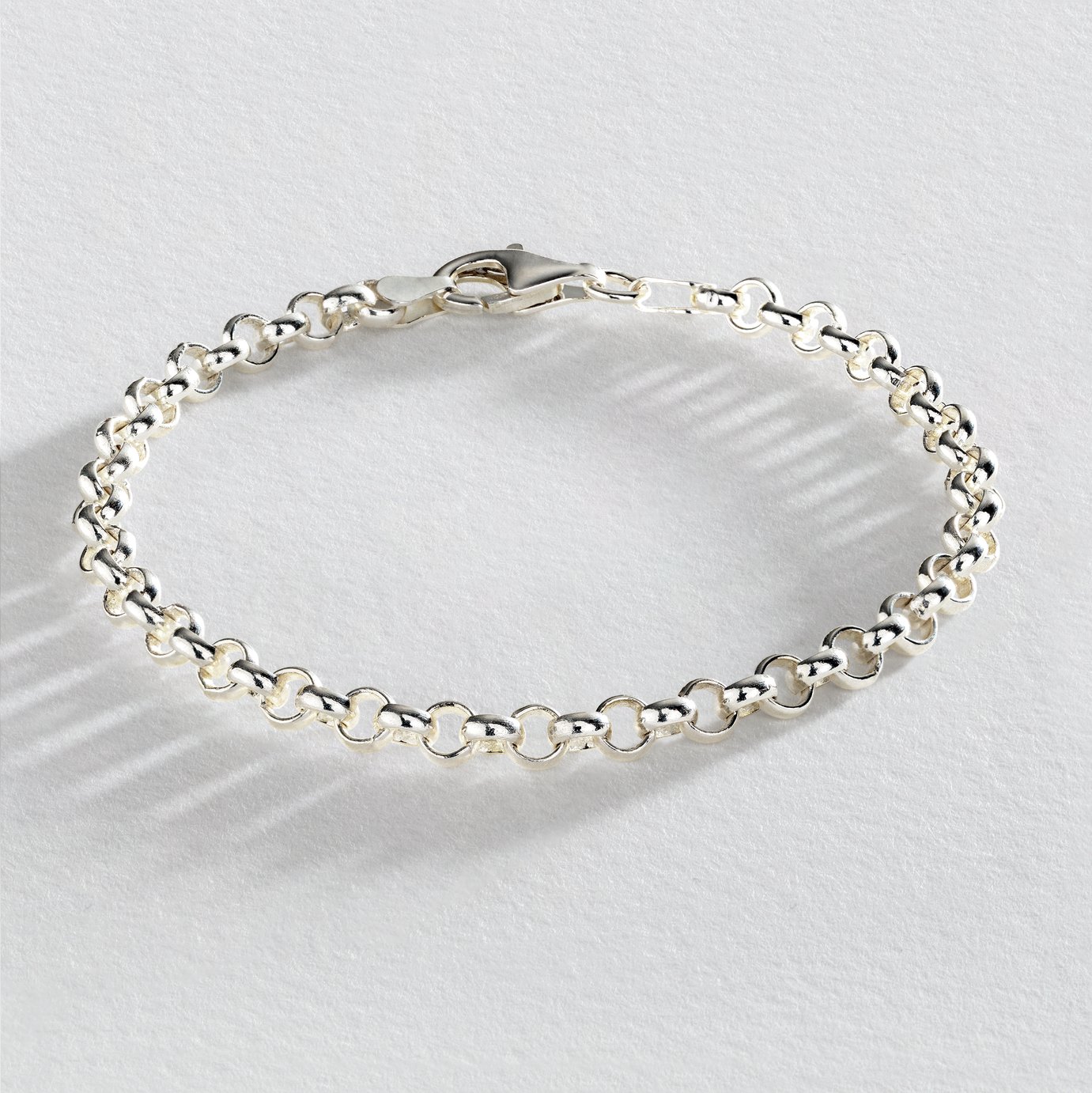 Buy Revere Sterling Silver Belcher Chain Bracelet  Womens bracelets 