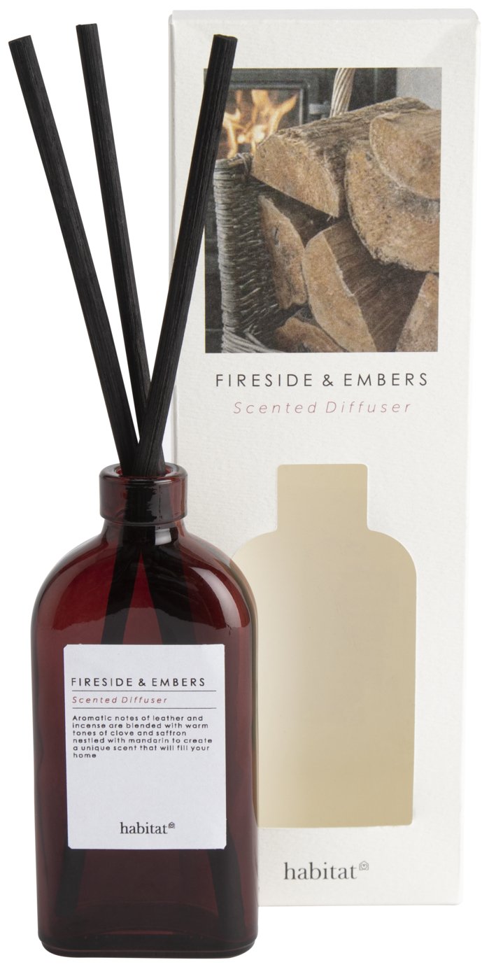 Habitat 150ml Scented Diffuser - Fireside & Embers